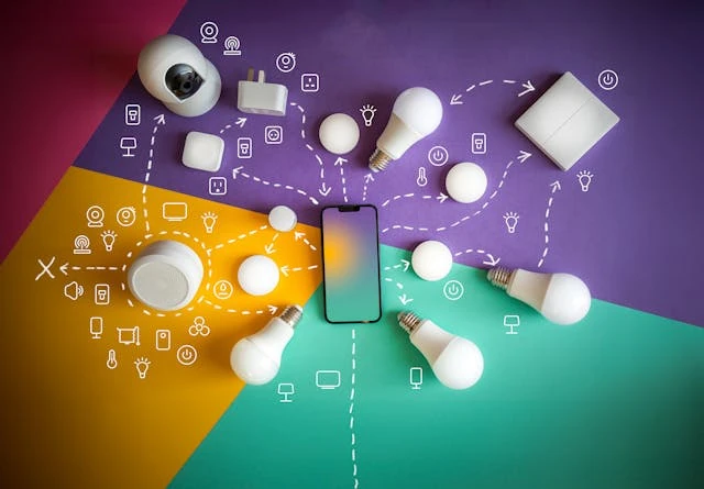Vernetzte IoT-Ger&auml;te und Sensoren